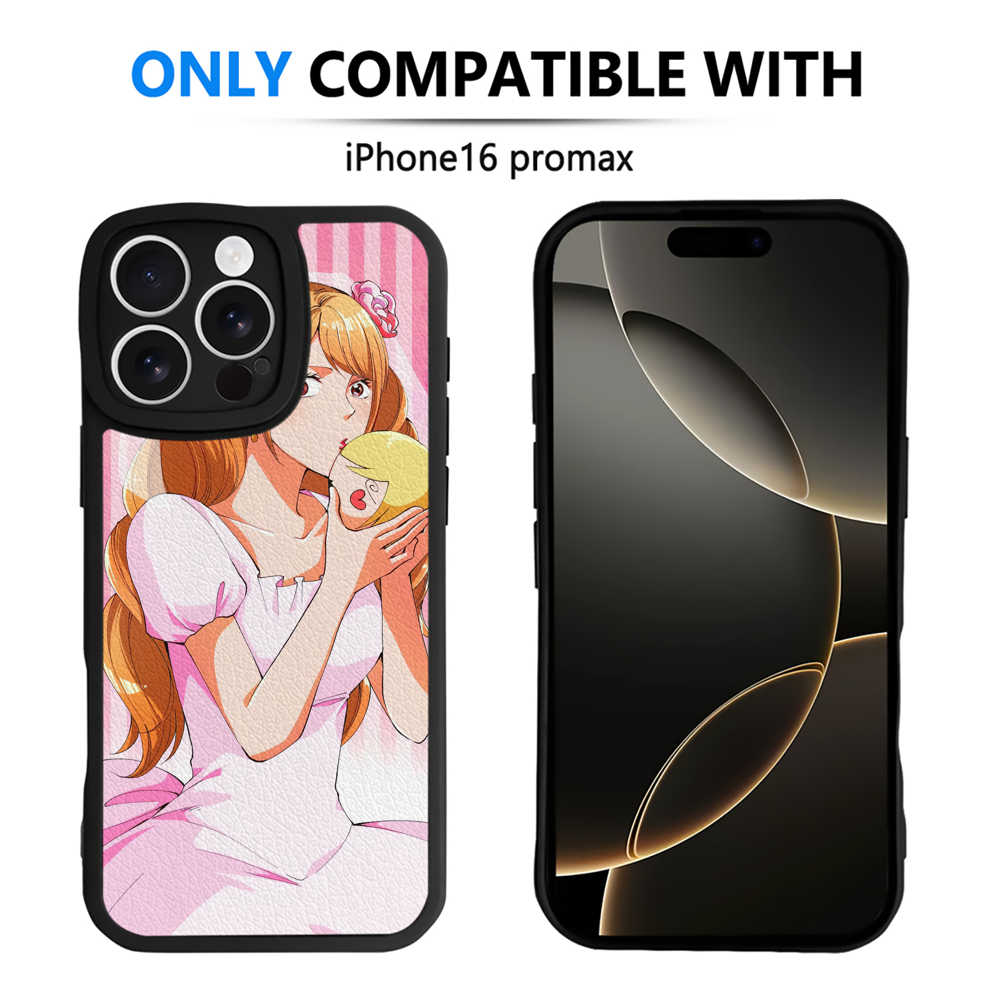 （画像用） ワンピース ONE PIECE 【iPhone 16シリーズ対応】シリコンスマホケース（レザー調） 材質：シリコン